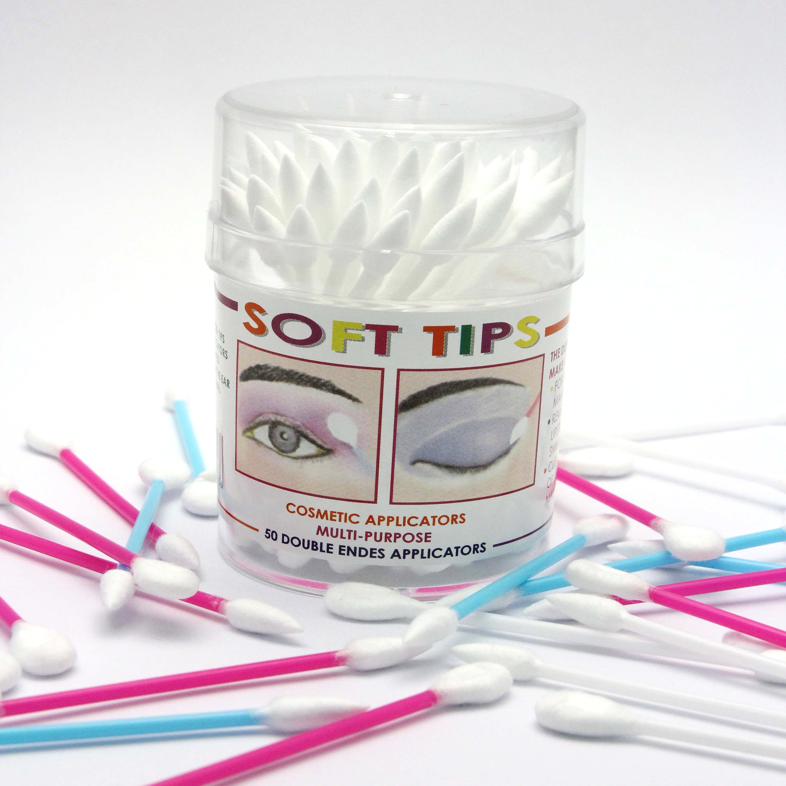 Soft Tips Makeup Applicators 50 Soft Tips Makeup Applicators 50