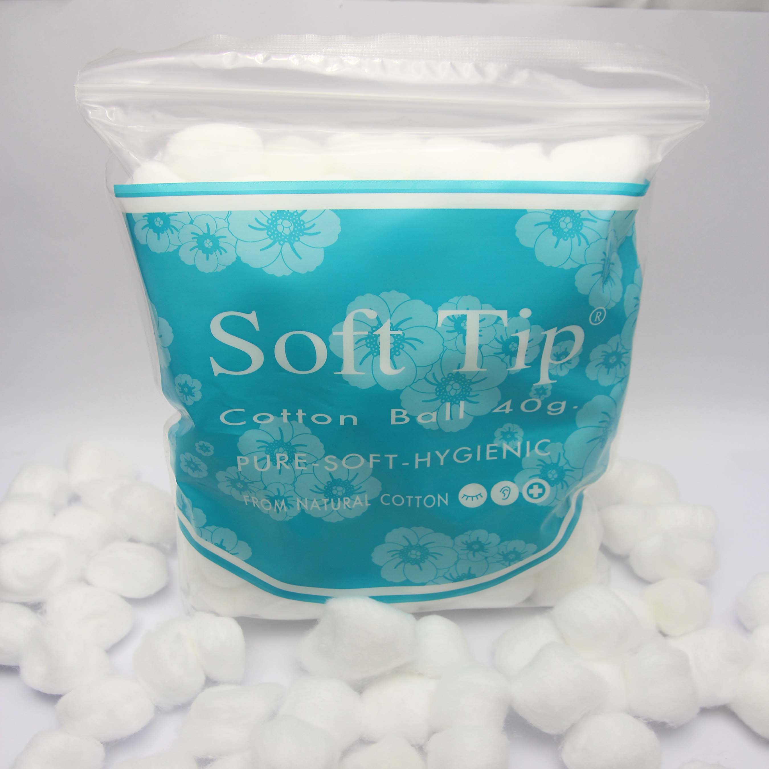 Soft Tip Cotton Ball 40g Soft Tip Cotton Ball 40g