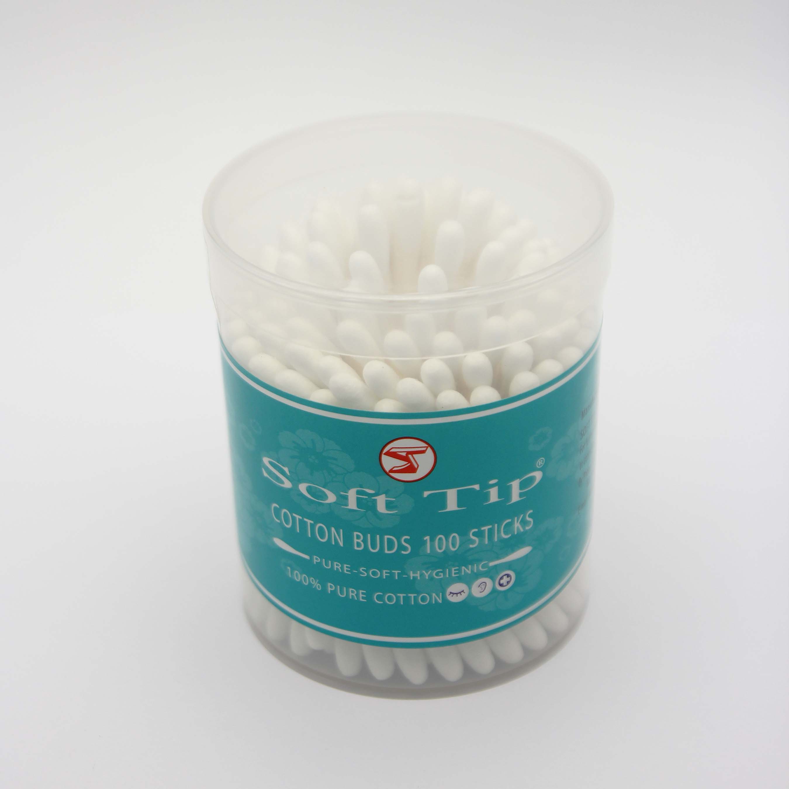 Soft Tip Spiral Tips Paper Stick 100